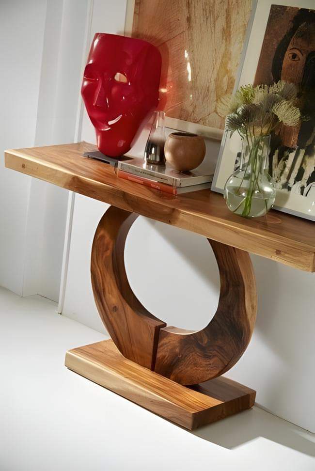 Stylish console table